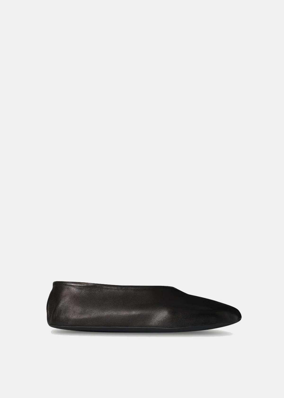 The Row Stella Slipper - Black - Image 1 of 3