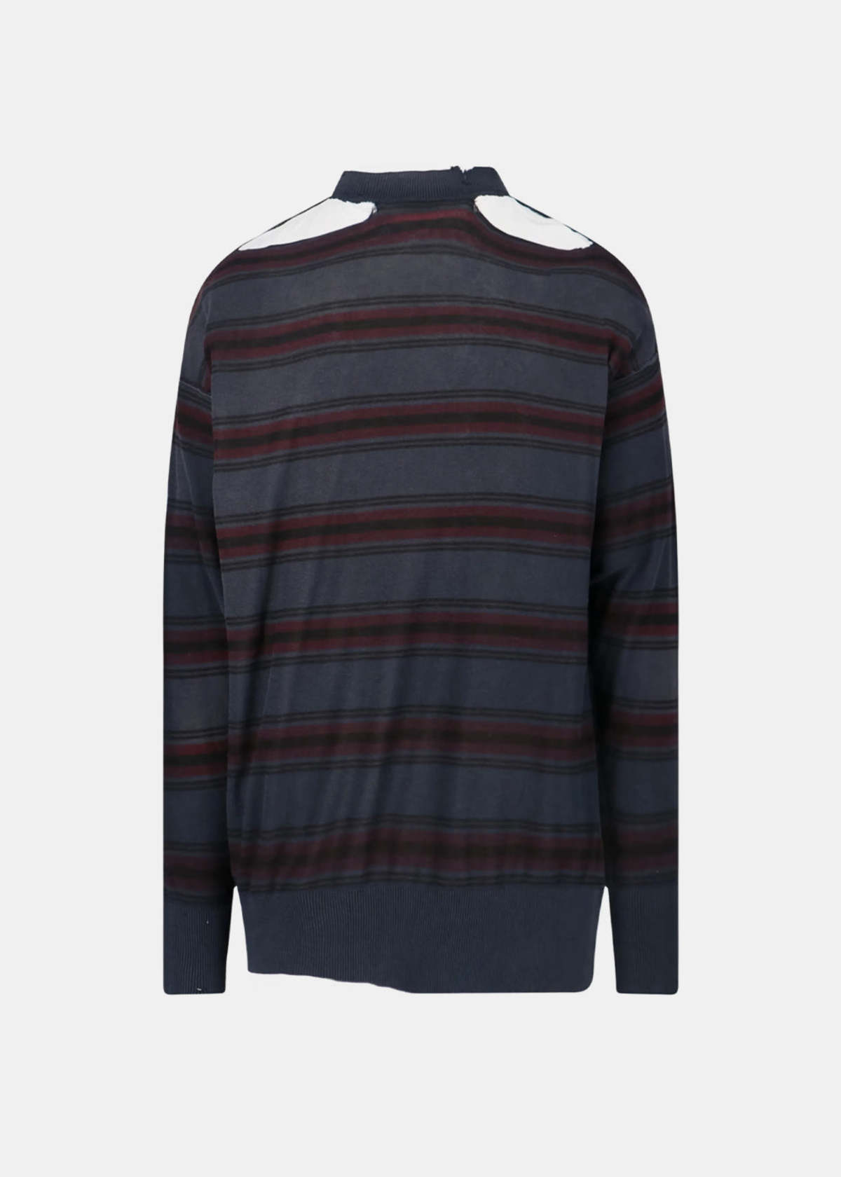 Balenciaga Layered Striped Sweater - Black/Multicolor - Image 2 of 2