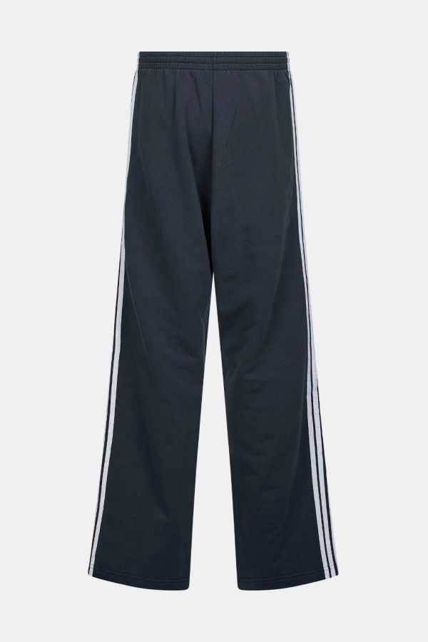 Balenciaga Marine Blue Loop Sports Icon Baggy Sweatpants - Marine Blue/White