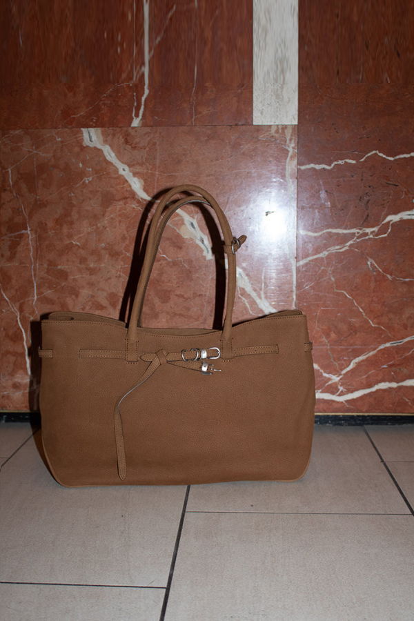 Marge Sherwood Grandma Used Bag Large Bag - Chestnut Nubuck