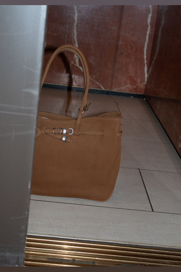 Marge Sherwood Grandma Used Bag Large Bag - Chestnut Nubuck