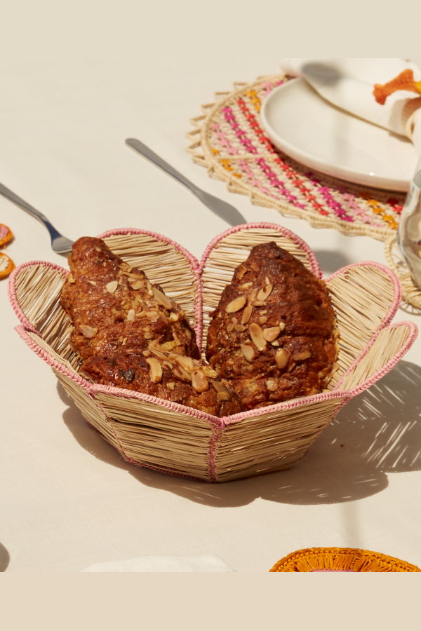 Coro Cora Flower Bread Basket