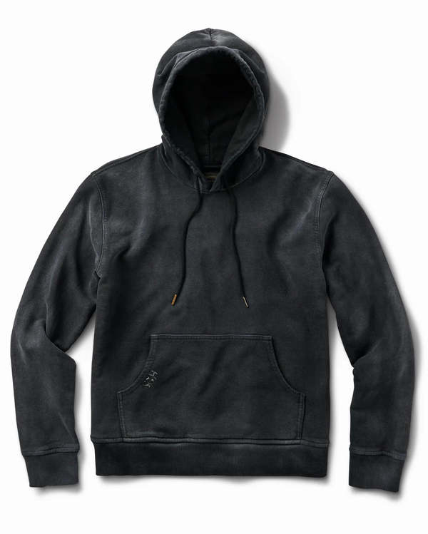 SCHAEFFER'S GARMENT HOTEL Distressed Black Hoodie