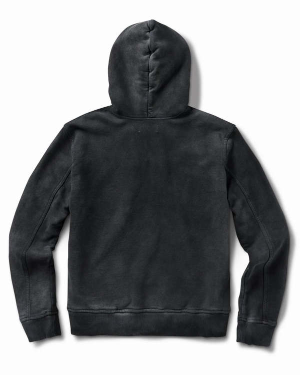 SCHAEFFER'S GARMENT HOTEL Distressed Black Hoodie