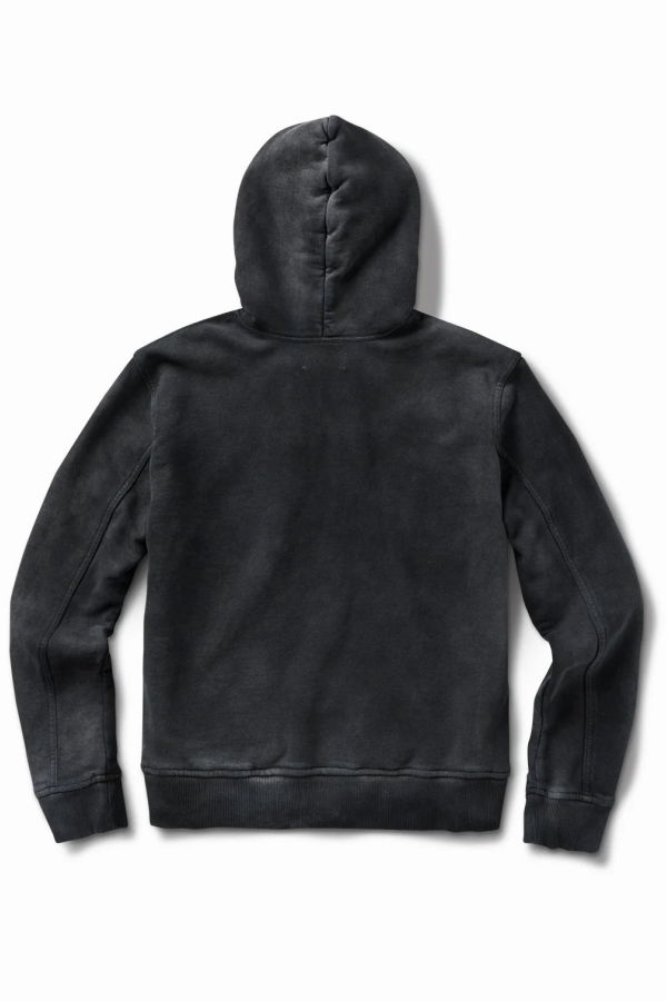 SCHAEFFER'S GARMENT HOTEL Distressed Black Hoodie