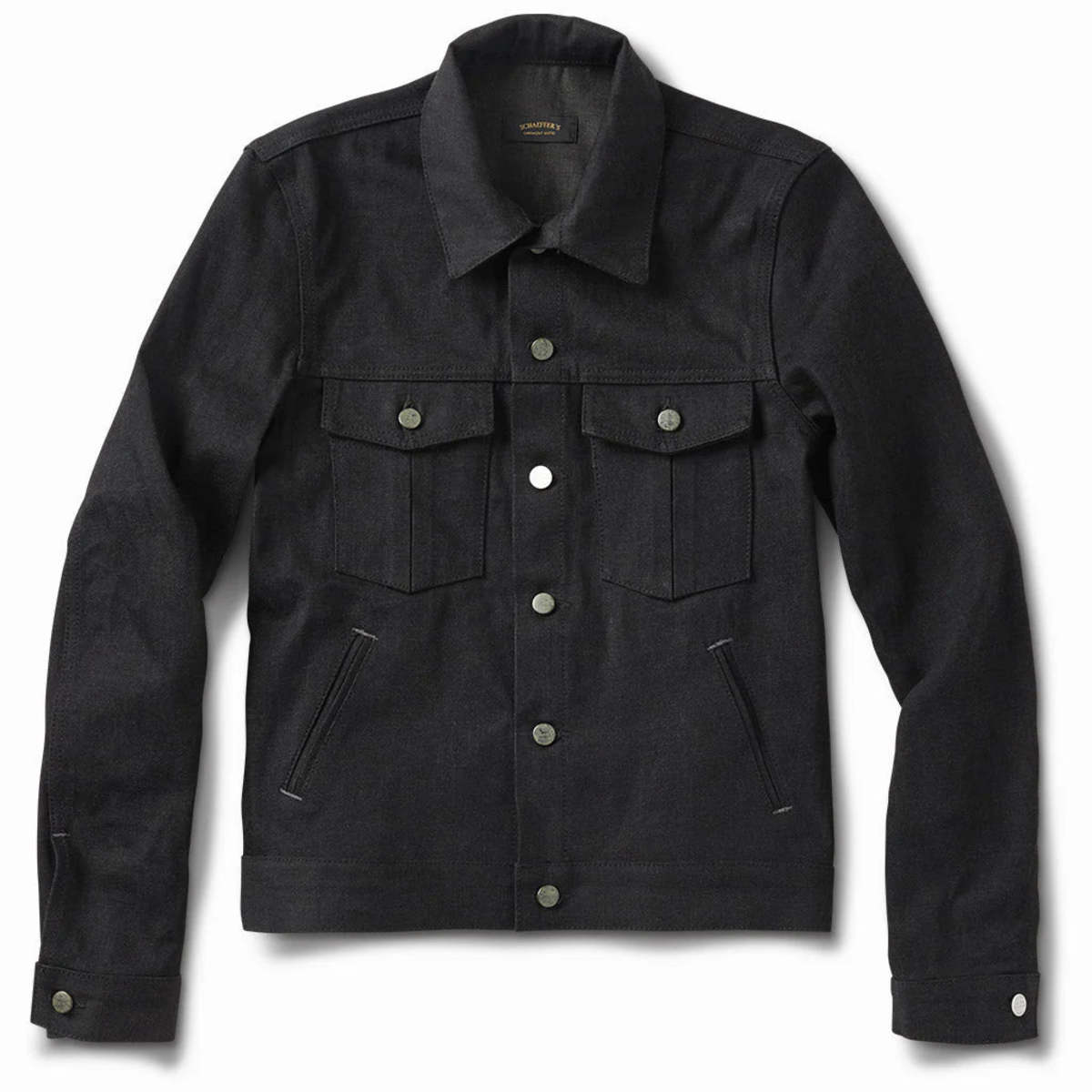 SCHAEFFER'S GARMENT HOTEL Sulphur Black Denim Jacket - Image 1 of 4