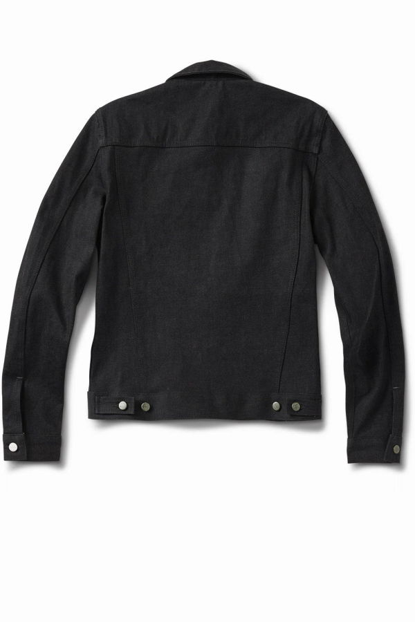 SCHAEFFER'S GARMENT HOTEL Sulphur Black Denim Jacket