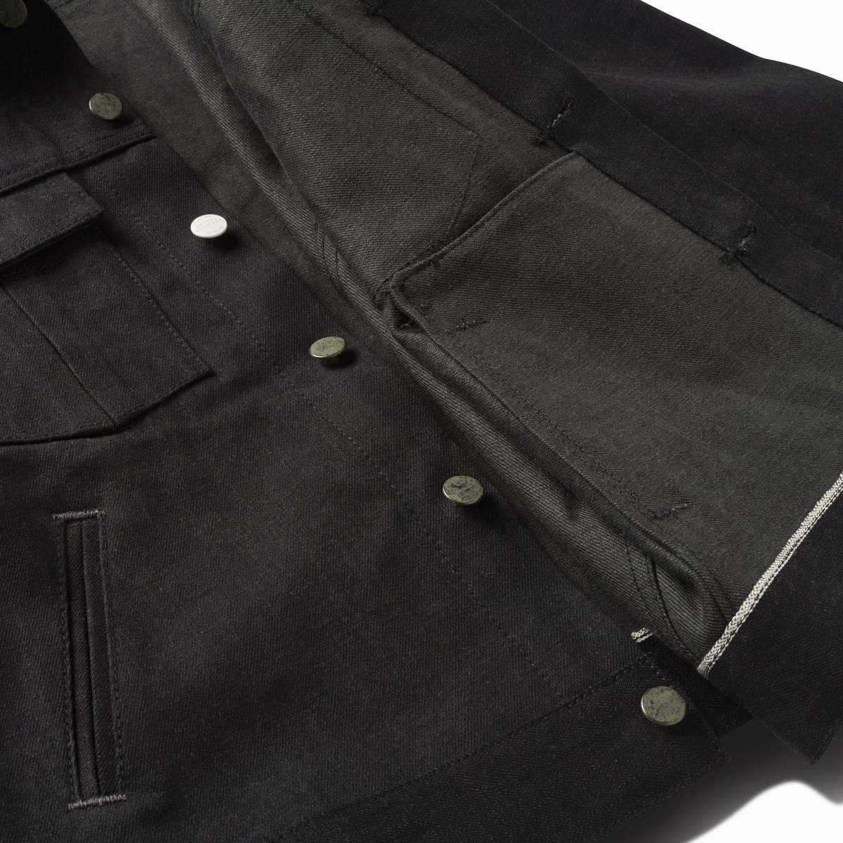 SCHAEFFER'S GARMENT HOTEL Sulphur Black Denim Jacket - Image 4 of 4