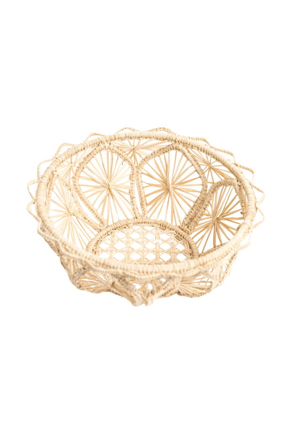 Coro Cora Spades Bread Basket - Natural