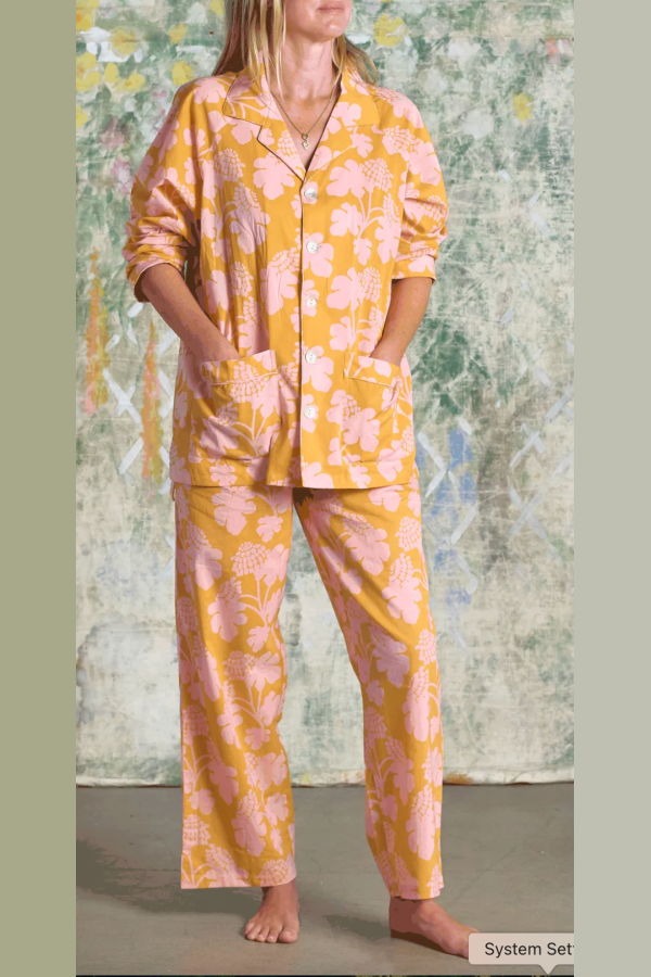 Carly Home Casia Flowers Pajamas