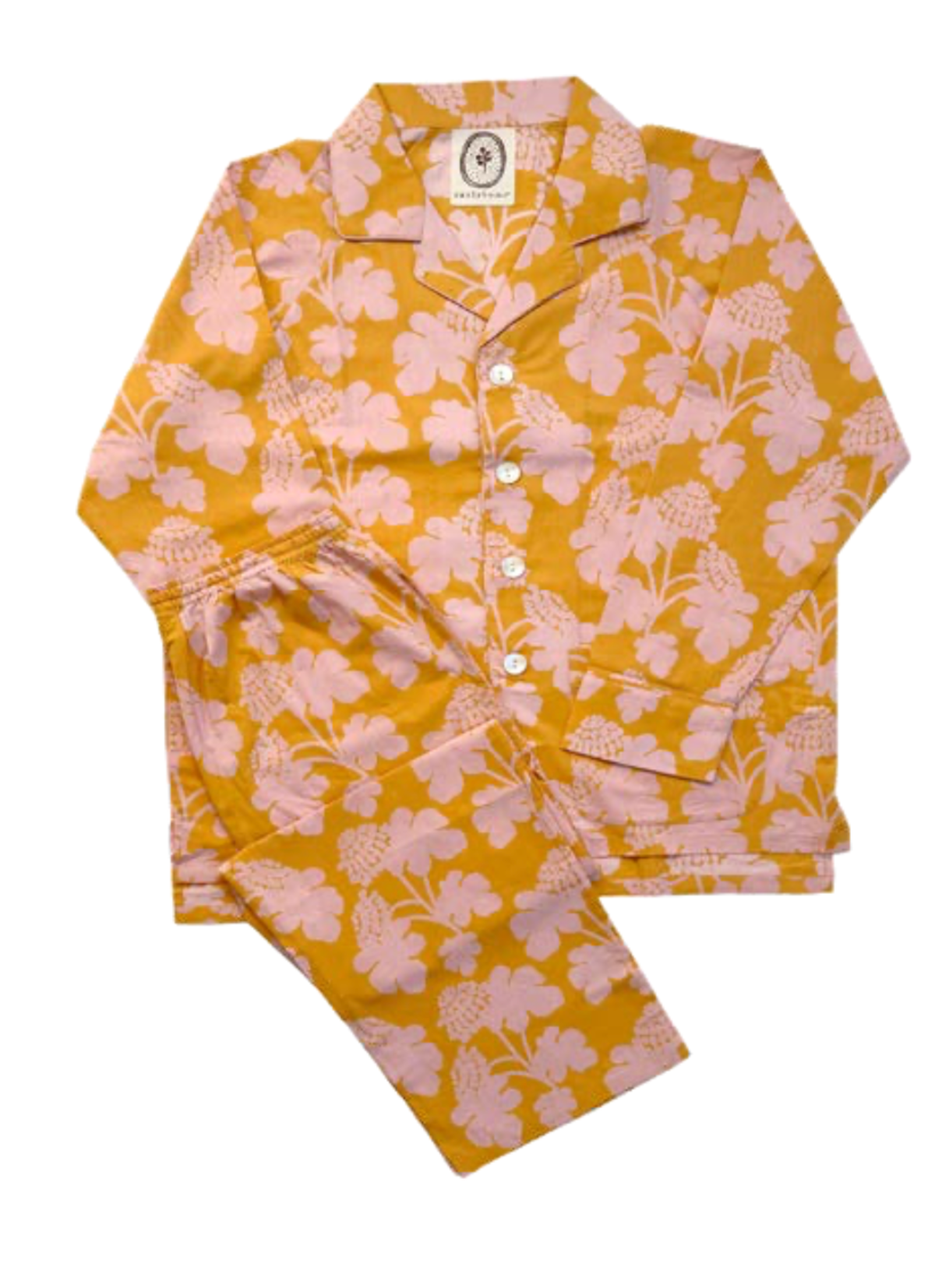 Carly Home Casia Flowers Pajamas - Image 2 of 4