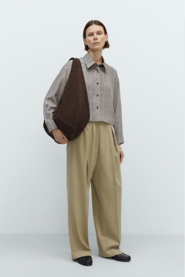 Cordera Checked Shirt - Brown