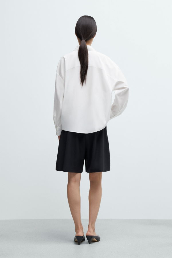 Cordera Lace Shirt - White