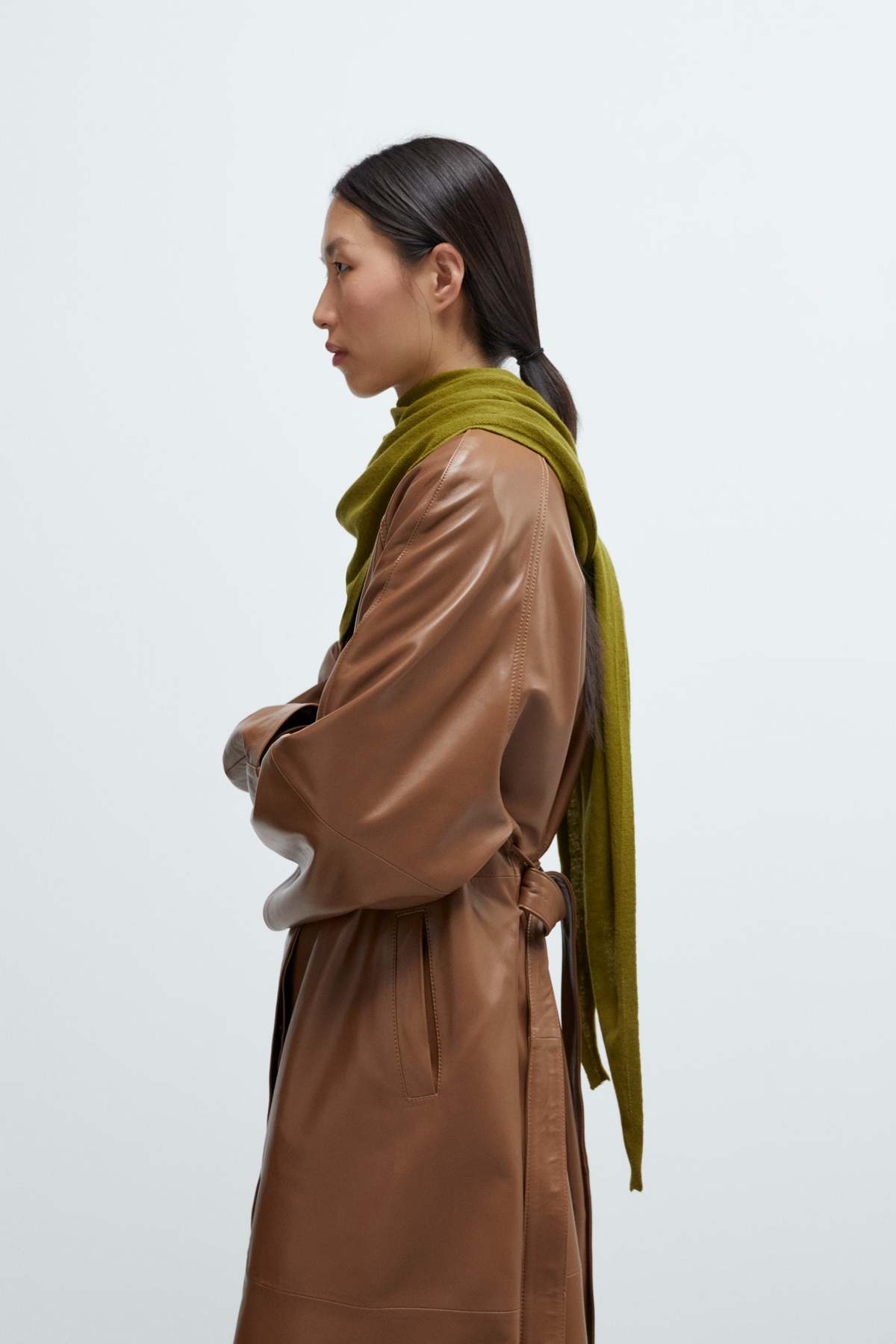 Cordera Merino Wool Bandana - Woodbine - Image 2 of 3