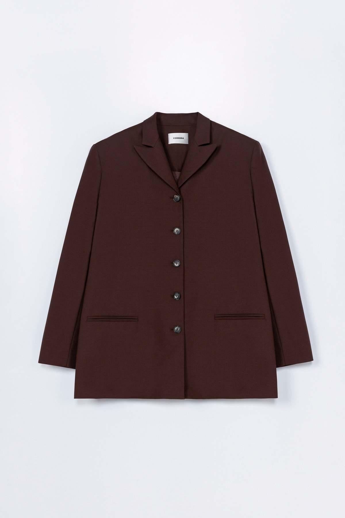 Cordera Tailored Blazer - Burgundy - Image 1 of 4