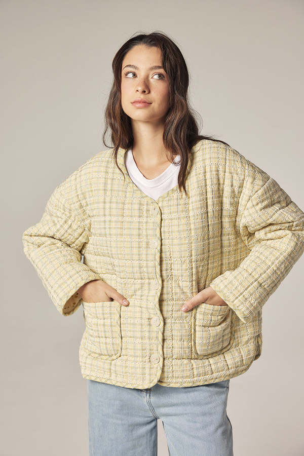 amente Reversible Quilted Jacket amente Reversible Quilted Jacket