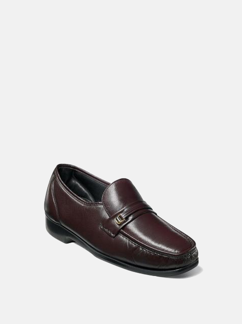 Florsheim RIVA MOC TOE BIT LOAFER - BURGUNDY | Garmentory display picture 3