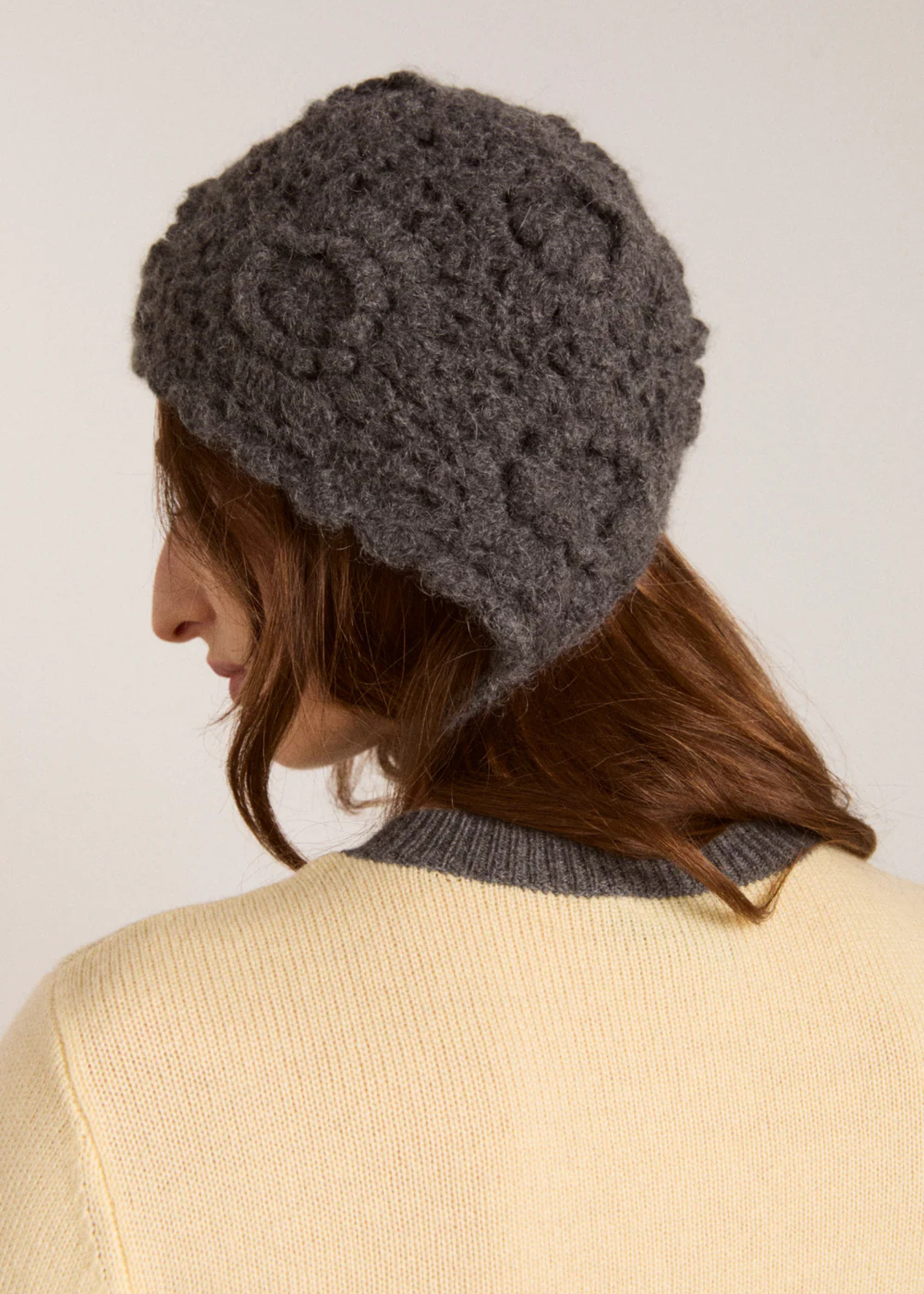 KIDS DAMSON MADDER Crochet Bonnet - Image 2 of 3