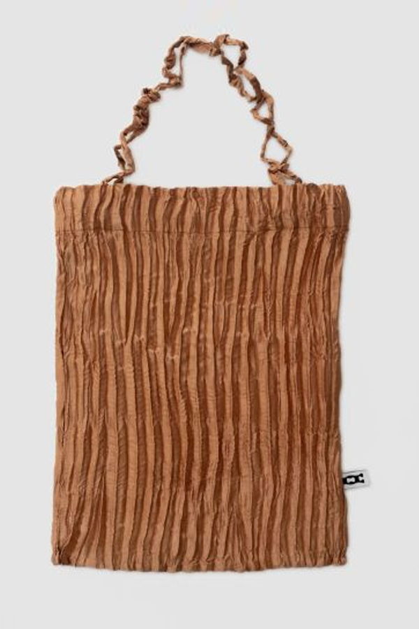 AZUR Plisse Satin Silk Bag