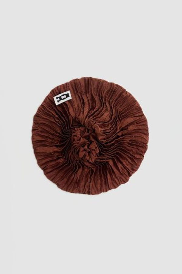 AZUR Plisse Satin Silk Bag