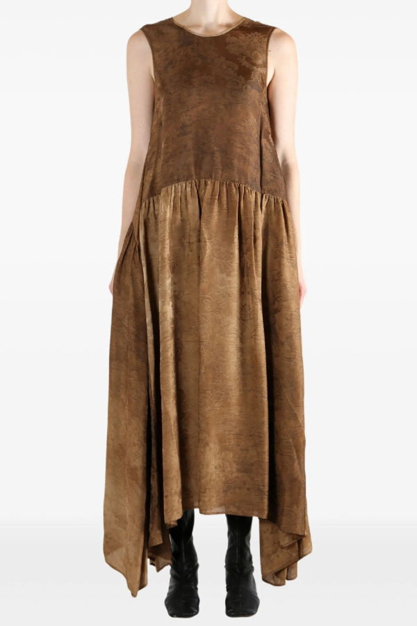 Uma Wang Avery Dress - Mustard