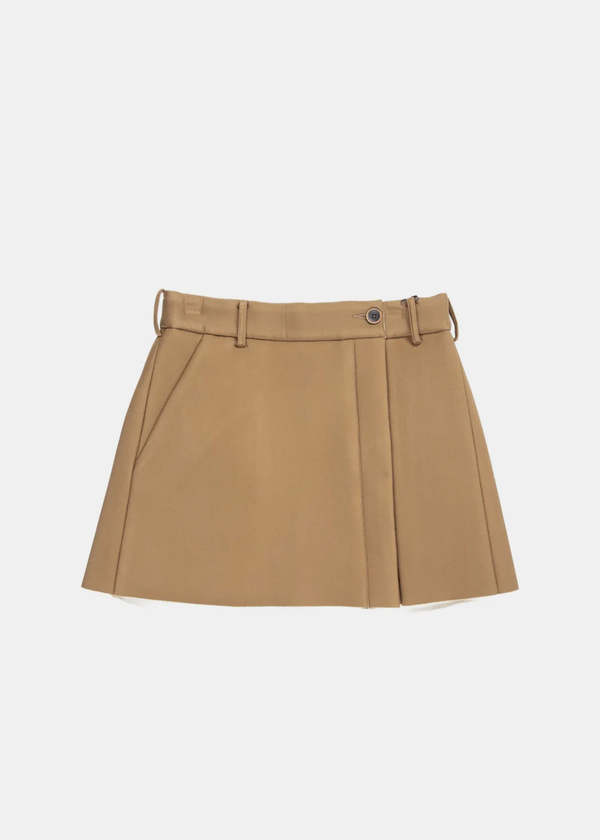 Uma Wang Tropical Skirt - Tan