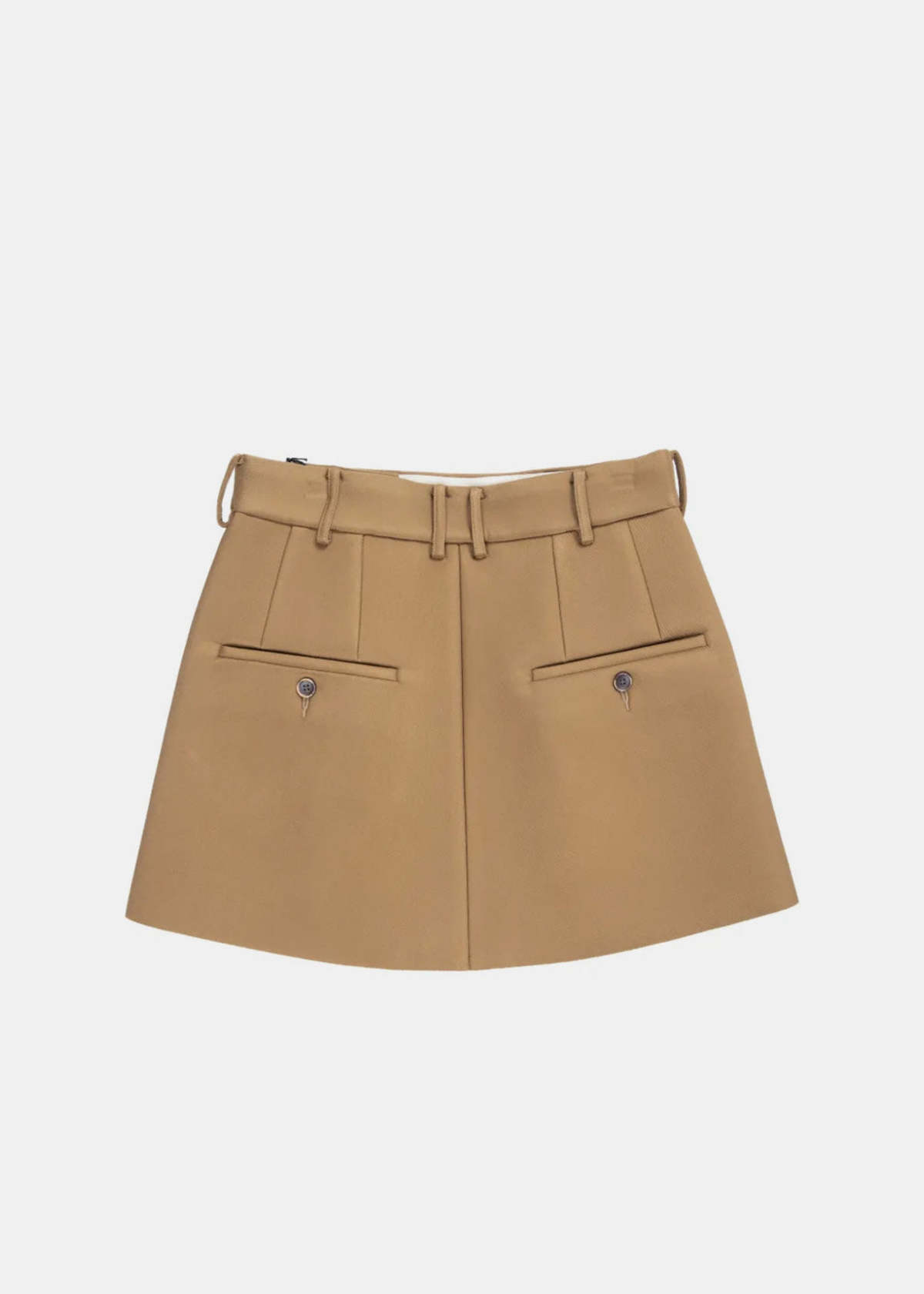 Uma Wang Tropical Skirt - Tan - Image 2 of 2