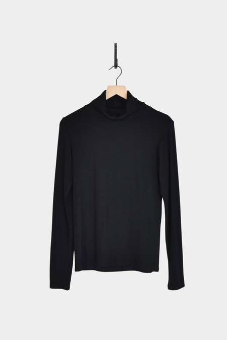 ICHI ANTIQUITES Rib Turtleneck Pullover - Blue | Garmentory
