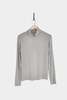 ICHI ANTIQUITES Rib Turtle Neck Sweater - Gray - Thumbnail 1