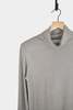 ICHI ANTIQUITES Rib Turtle Neck Sweater - Gray - Thumbnail 2