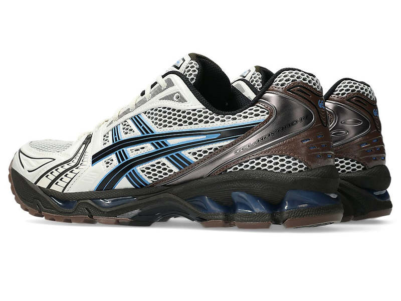 ASICS Gel-Kayano 14 Sneakers - Cream/Blue Coast