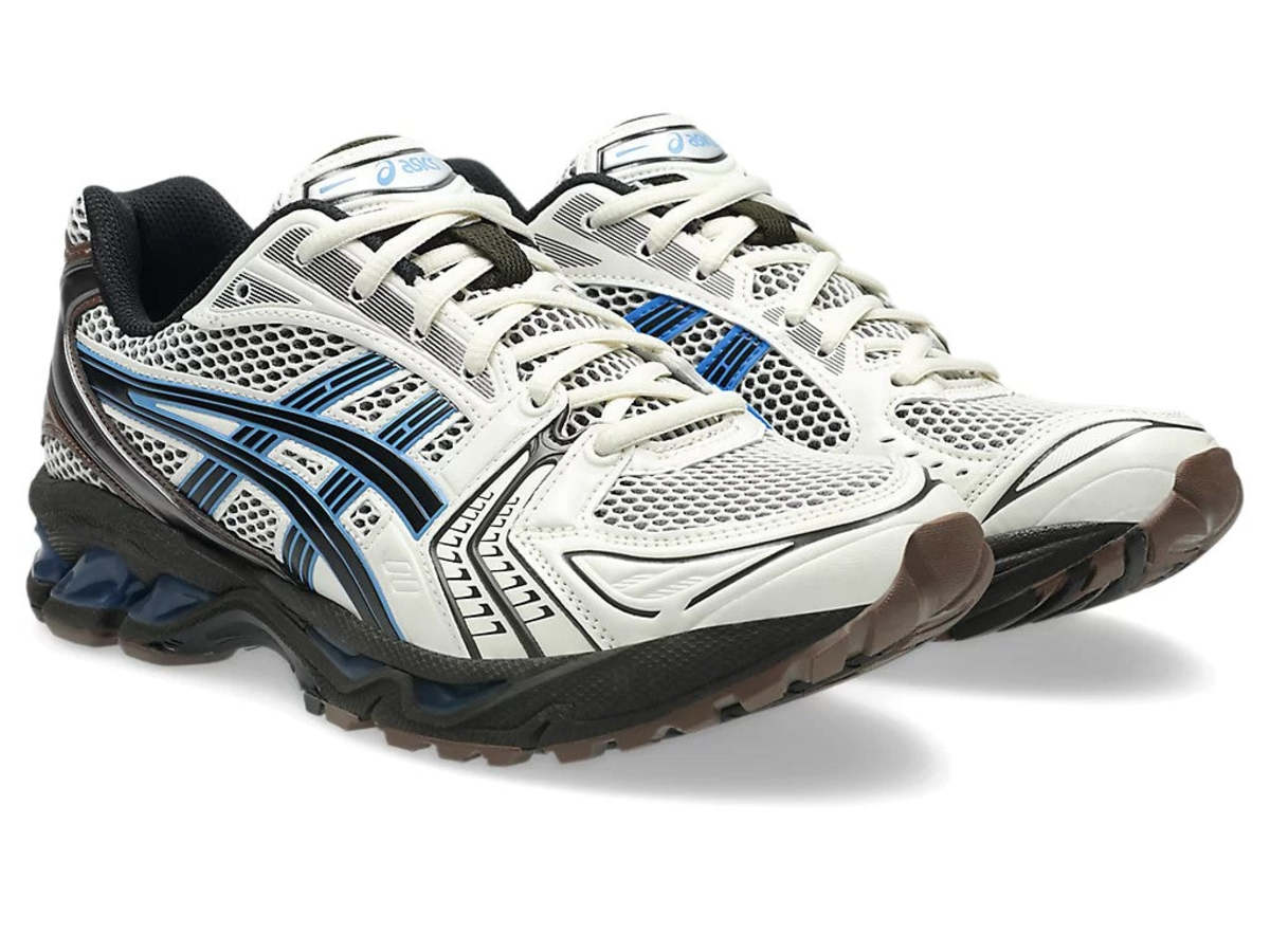ASICS Gel-Kayano 14 Sneakers - Cream/Blue Coast - Image 6 of 7