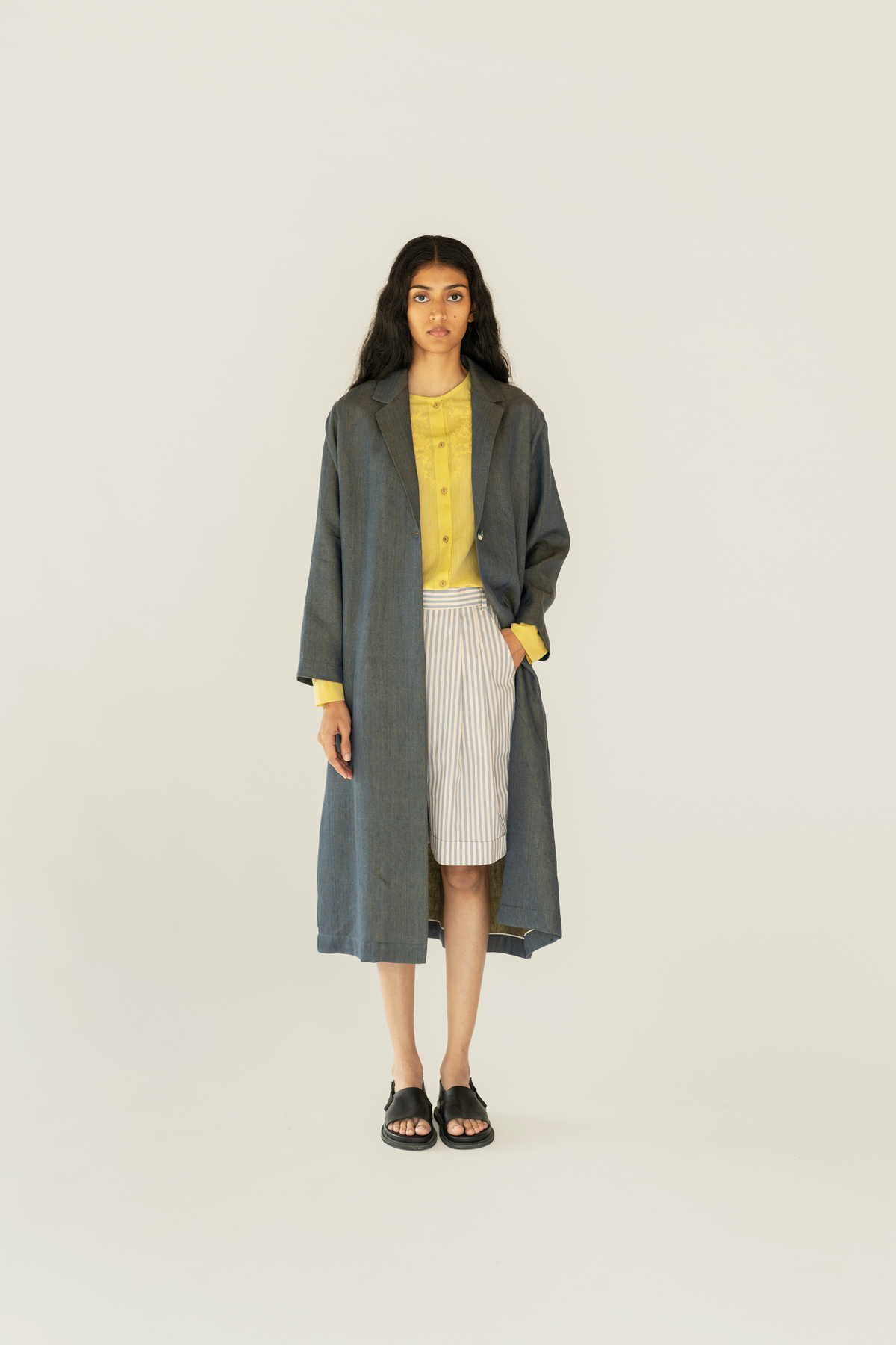 Runaway Bicycle Halo Jacket - Blue Grey - Image 1 of 4