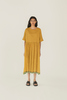 Runaway Bicycle Dora Dress - Mustard - Thumbnail 4