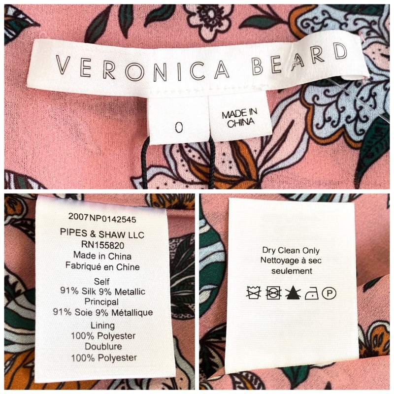 Veronica Beard Dakota Floral Dress