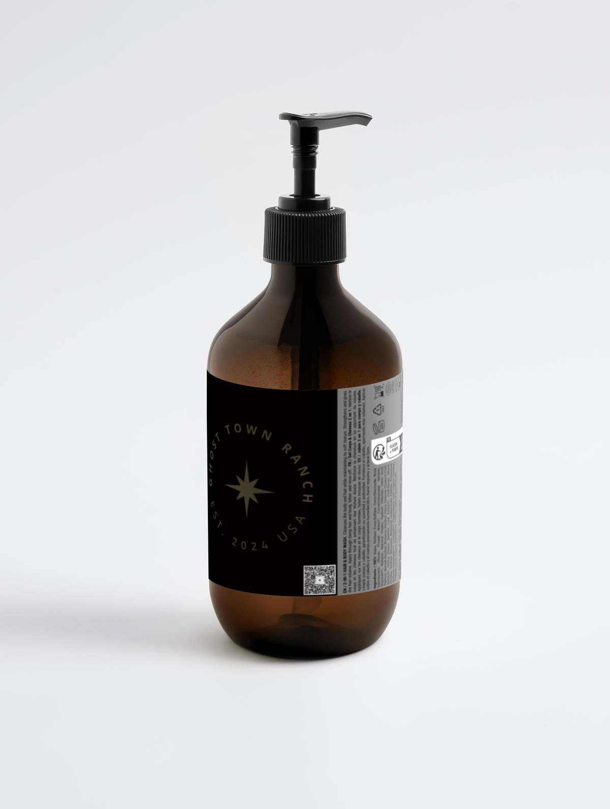 Ghost Town Ranch Outlaw's Reserve 2-in-1 Hair + Skin Rinse Hair + Body Wash - Image 2 of 3