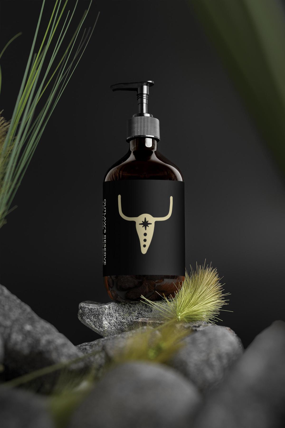 Ghost Town Ranch Outlaw's Reserve 2-in-1 Hair + Skin Rinse Hair + Body Wash - Image 3 of 3