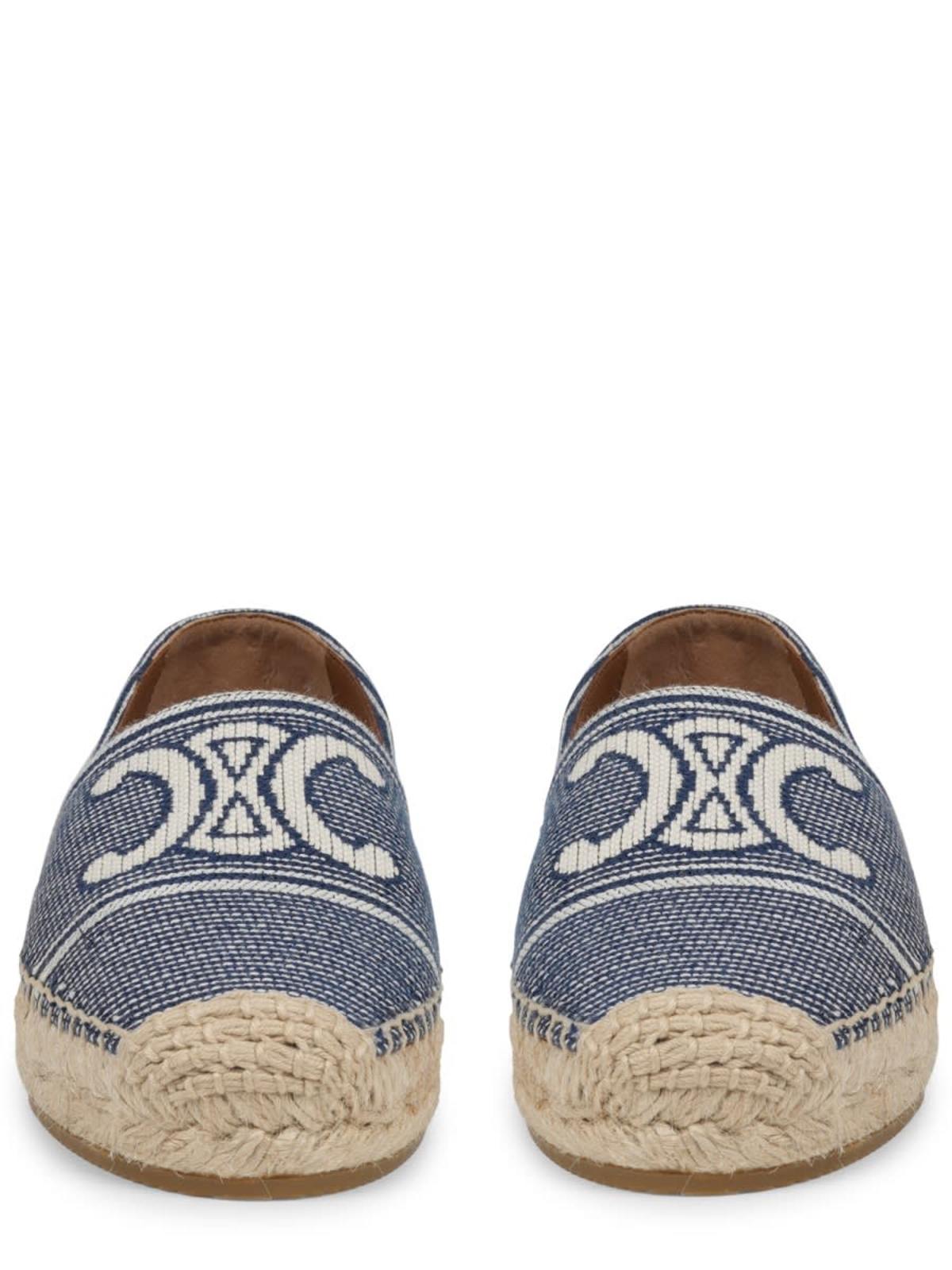 Celine Sandal Espadrilles Sandals - Blue - Image 3 of 5