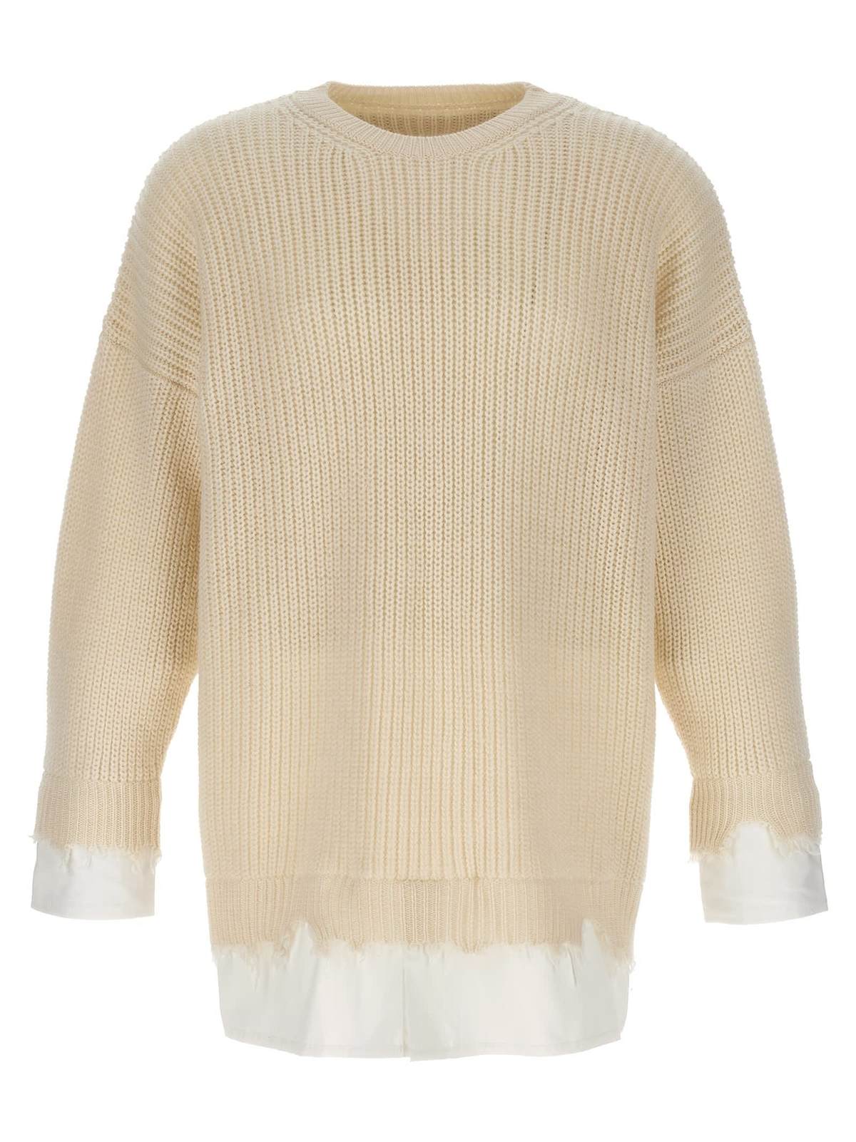 MM6 Maison Margiela Shirt Bottom Sweater - Image 1 of 4