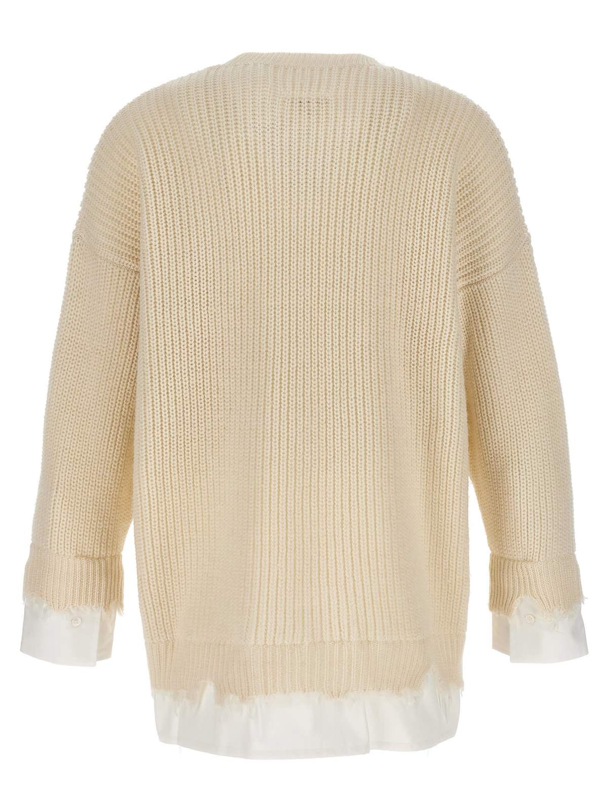 MM6 Maison Margiela Shirt Bottom Sweater - Image 2 of 4