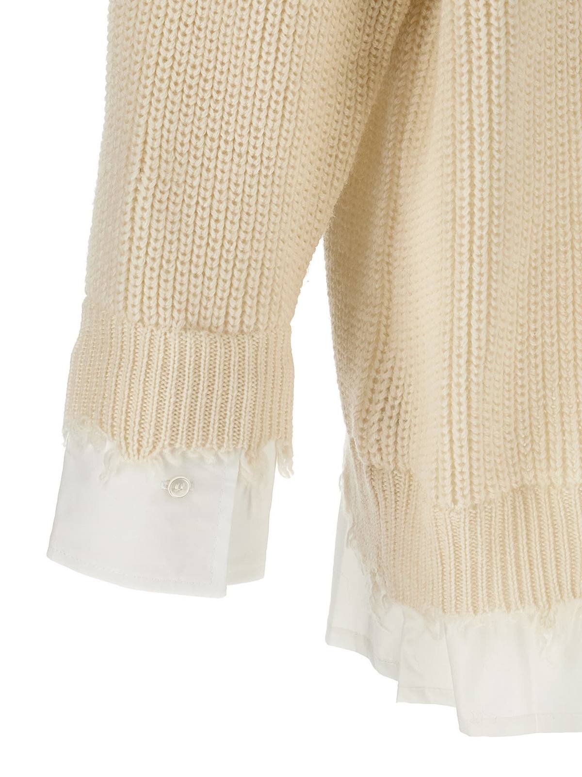 MM6 Maison Margiela Shirt Bottom Sweater - Image 4 of 4