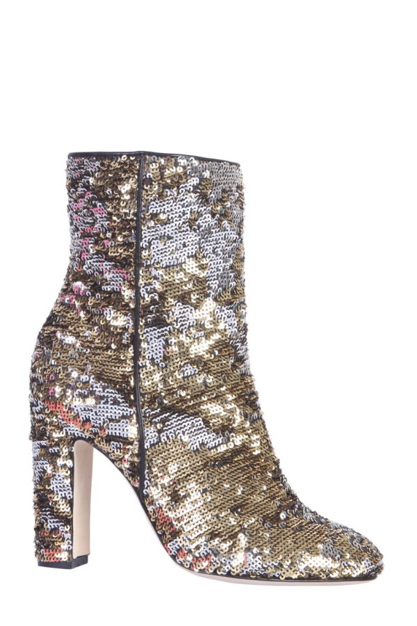 Paris Texas Stivale Con Paillettes Boots - GOLD