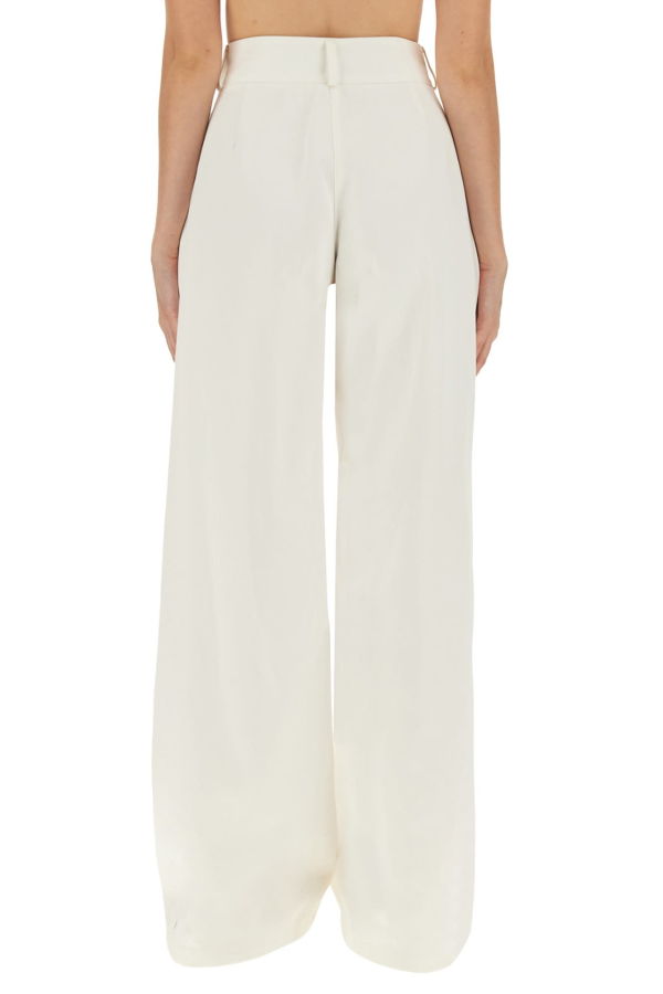 Jil Sander Wide Leg Pants - White