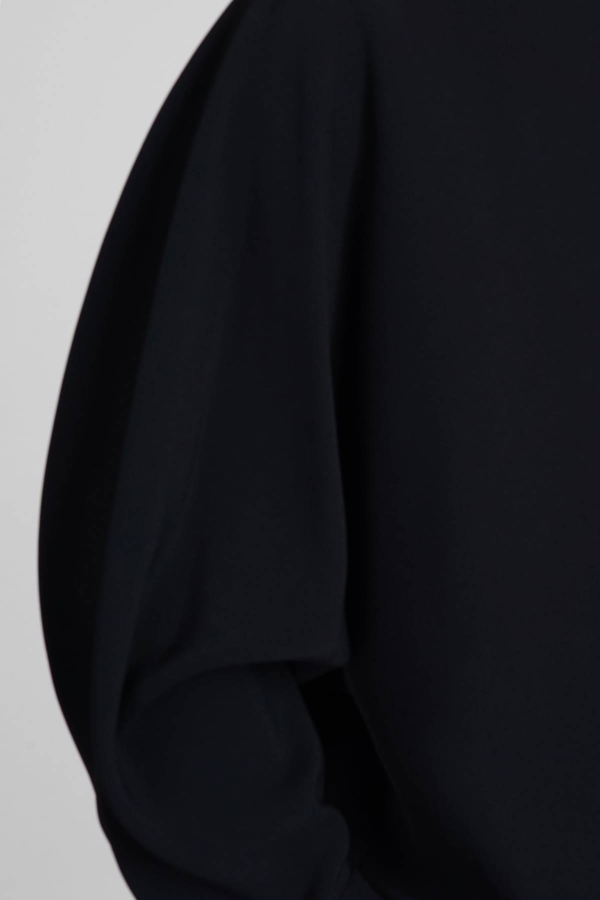 Jil Sander Viscose Blend Shirt - Black - Image 5 of 5
