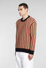 Lanvin Sweater With Multicolored Chevron Motif Sweater - Thumbnail 4