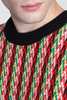 Lanvin Sweater With Multicolored Chevron Motif Sweater - Thumbnail 5