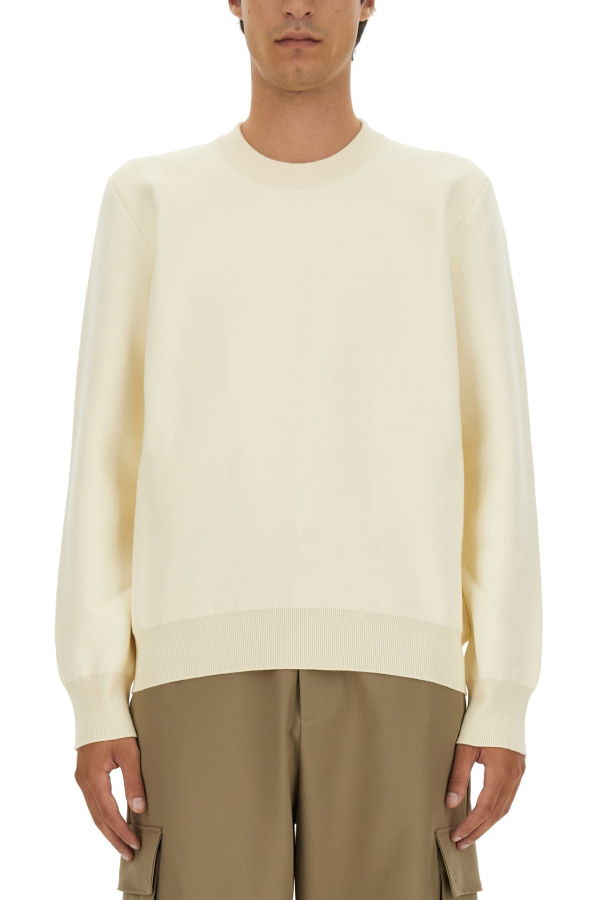 Off-White Sweatshirt With Logo - White