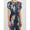 Saloni Gwen-C Dress - Hosta Trellis - Thumbnail 3