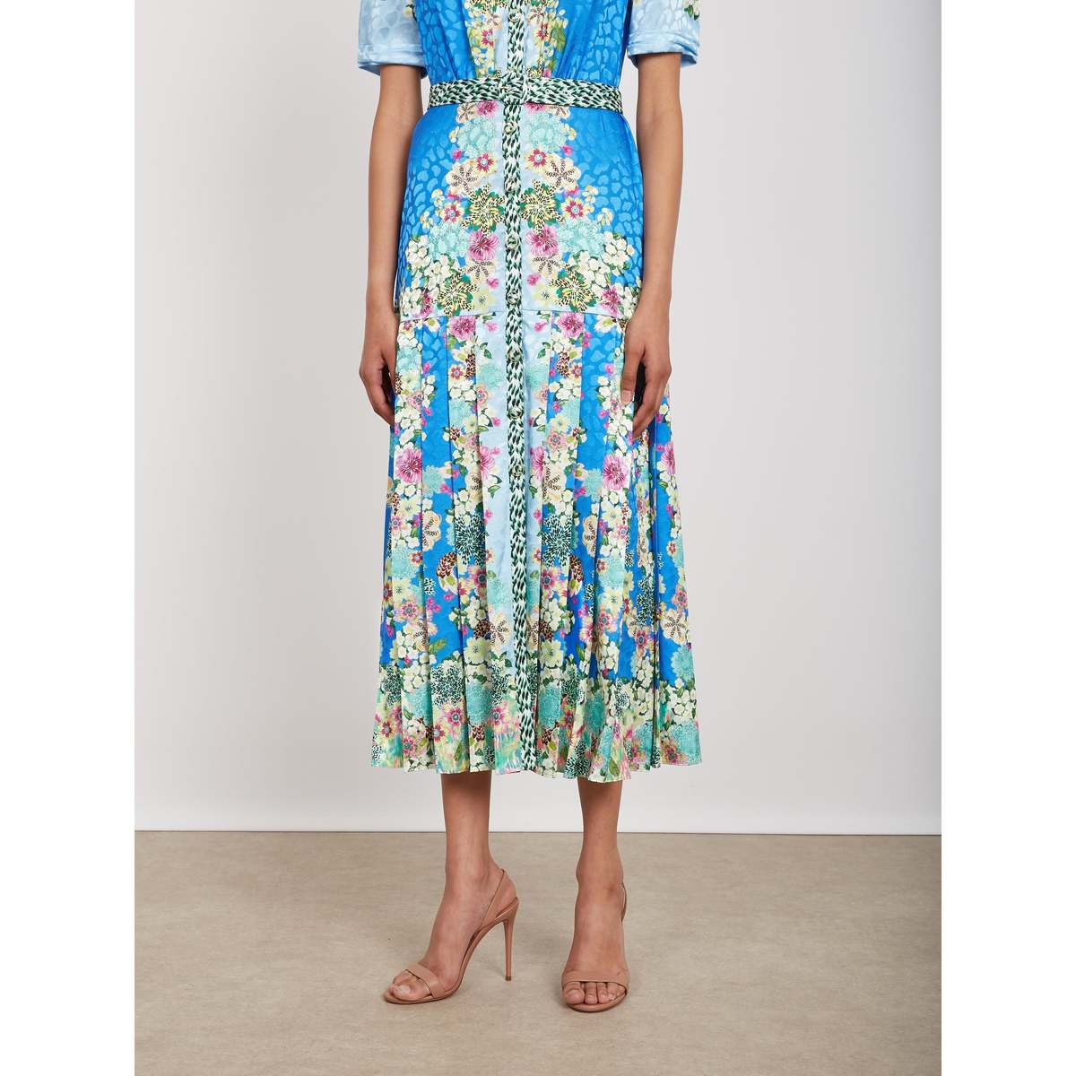 Saloni Lea Shirt-C Dress - Feather Daisy - Image 4 of 4