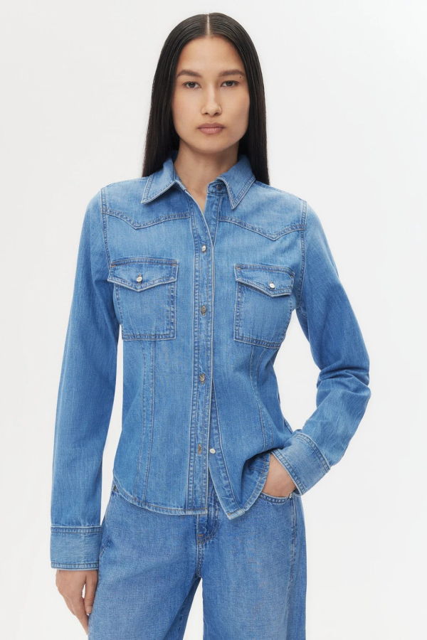 TWP Mustang Sally Shirt - Vintage Wash